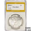 Image 1 : 1898-S Morgan Silver Dollar PGA MS63