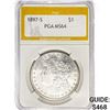 Image 1 : 1897-S Morgan Silver Dollar PGA MS64