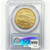 Image 2 : 1923 $20 Gold Double Eagle PCGS MS63