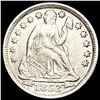 Image 1 : 1853 Arws Seated Liberty Dime UNCIRCULATED
