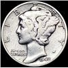 Image 1 : 1942/1-D Mercury Dime LIGHTLY CIRCULATED