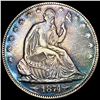 Image 1 : 1874 Arws Seated Liberty Half Dollar CLOSELY UNCIR