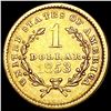 Image 2 : 1853 Rare Gold Dollar UNCIRCULATED