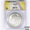 Image 1 : 1880-S Morgan Silver Dollar ANACS MS64