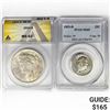 Image 1 : (2) US Silver Coinage ANACS,PCGS MS 1924-1953