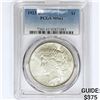 Image 1 : 1923-D Silver Peace Dollar PCGS MS61