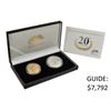 Image 1 : 2006-W 20th Ann. Eagle Gold & Silver Set