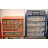 Image 1 : PAIR OF PARTS ORGANIZERS W/ CONTENTS