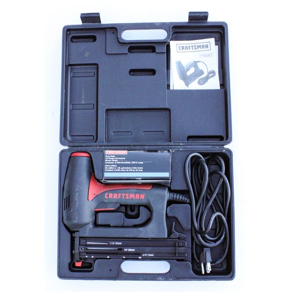 CRAFTSMAN 1 1/4" ELECTRIC STAPLE GUN