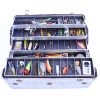 Image 2 : METAL TACKLE BOX WITH TACKLE & ACCESSORIES