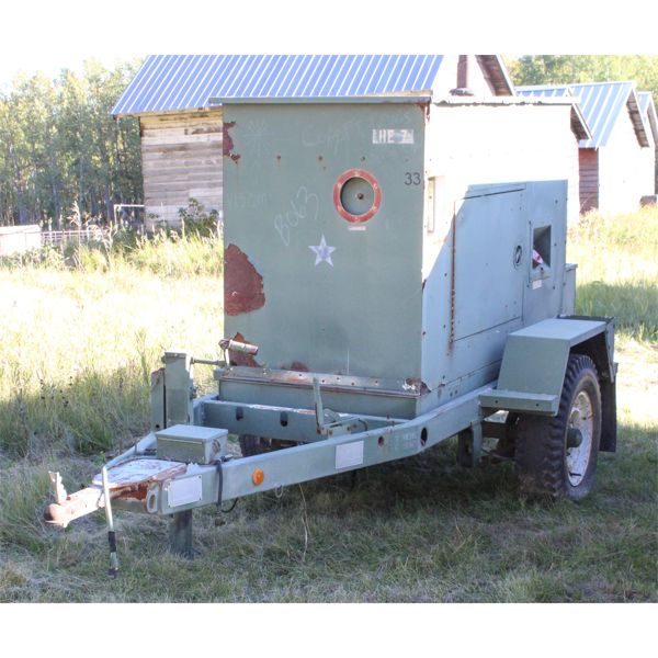 3 PHASE MILITARY GENERATOR 120-208V OUTPUT