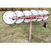 Image 1 : FARM HAND F102C 6 WHEEL HAY RAKE