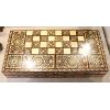 Image 2 : ORNATE INLAID BACK GAMMON BOARD