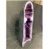 Image 2 : AMETHYST CATHEDRAL BRAZIL NATURAL APPROX 26.5X8" 38.70KG- RETAIL $21000