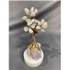 Image 2 : ROSE QUARTZ BONSAI TREE APPROX 5"- RETAIL $369 (STONE UNATTACHED)