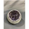 Image 1 : AMETHYST GROUNDED SPHERE APPROX 3"- RETAIL $1200