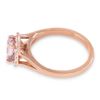 Image 2 : 1.26ct Morganite 14 K Rose Gold Ring