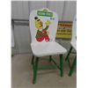 Image 2 : Pair of Wooden Kids Chairs with Bert from Sesame Street