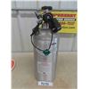 Image 1 : Metal Canister with Carbon Dioxide and Regulator - Used in Fish Aquarium