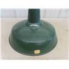 Image 3 : Green Porcelain Barn / Service Station Light with Original Label - Wired + Working