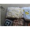 Image 2 : Assorted Blankets, Pillows, Towels, Macrame Plant Holder