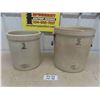 Image 1 : Medalta 5 Gal Crock with Handles, Medalta 3 Gal Crock