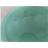 Image 5 : 2 Fire King Jadeite Mixing Bowls with Handle  + Pour Lip & Pyrex Delphite Plate