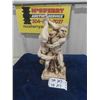 Image 1 :  Yankee Doodle' Sculpture - Seriously Hopeful it's 1 of a Kind - 14" as per the Ruler 