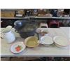 Image 1 : Granite Bread Bowls, Enamel Wear Pitcher, Basin , plus more