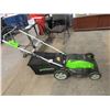 Image 1 : Greenworks 21" 120V 13A Electric Lawn Mower with Bagger