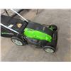 Image 2 : Greenworks 21" 120V 13A Electric Lawn Mower with Bagger