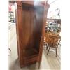 Image 5 : Armoire Cabinet with Mirror + Bottom Drawer 18" x 37" x 72" 