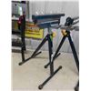 Image 2 : Workmate Table & 2 Mastercraft Adjustable Roller Stands