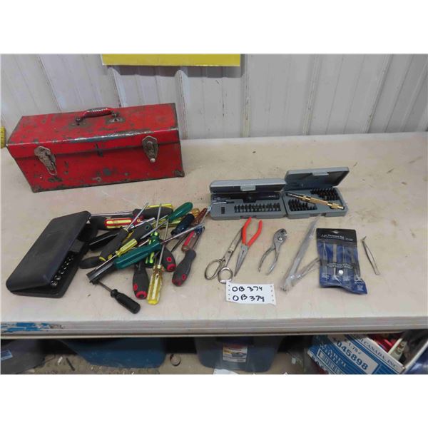 Screwdrivers, Screw Bit Set, Pliers, Tweeze Set