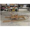 Image 1 : Wooden Dog Sleigh 7' Long with Anchor - Check back soon - family trying to find 