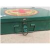 Image 4 : Vintage Metal 1st Aid Box with Supplies 3" x 8.5" x 13.5" 