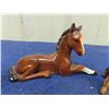 Image 3 : Beswick Horses Made in England ; 2 Colt + Mare