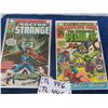 Image 2 : Marvel Comics 2 Incredible Hulk & 2 Dr. Strange Bagged & Board Mint Condition 