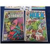 Image 3 : Marvel Comics 2 Incredible Hulk & 2 Dr. Strange Bagged & Board Mint Condition 