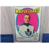 Image 2 : 1971-72 Topps #10 Jacques Plante Maple Leafs PSA Graded N Mint 7