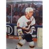 Image 2 : Framed 9" x 11" Brett Hull Photo 50 Goals in 49 Games Signed with COA 1990-91