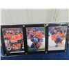 Image 1 : 3 Connor McDavid Hockey Cards in Display Case  Pristine Condition