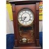 Image 2 : Wooden Wall Clock with Key & Back to the 50's Ford Desk Clock