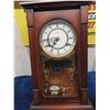 Image 2 : Wooden Wall Clock with Key & Back to the 50's Ford Desk Clock