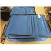 Image 2 : 4pc Blue Luggage Set - Very Good Condition