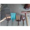 Image 2 : 4 Shovels, 3 Rakes, Hoe