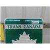 Image 2 : Trans Canada #1 Highway Sign Nova Scotia 17 1/2'' x 23 1/2'' -Never Hung