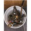 Image 2 : Pail of Clamps & etc