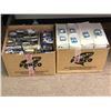 Image 1 : 2 boxes of fishing hooks & swivels - includes approx 15 ball bearing swivels / 86 barbless hooks / 9