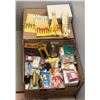 Image 1 : 2 boxes full of assorted fishing items - includes eagle claw hooks / snelled hook spinners / split r